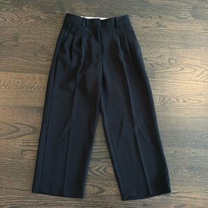 Wilfred Effortless Cropped Trousers (size 4, black)